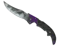 StatTrak™ Nóż falcjon (★) | Ultrafiolet (po ciężkich walkach) skin
