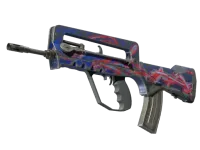 StatTrak™ FAMAS | Powidok (po testach bojowych) skin