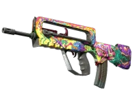 StatTrak™ FAMAS | Bad Trip (Well-Worn)