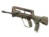 StatTrak™ FAMAS | Mecha Industries (po ciężkich walkach) skin