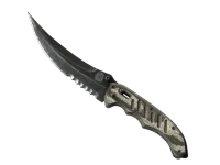 StatTrak™ ★ Складной нож | Черный глянец (Немного поношенное) skin