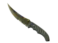 ★ StatTrak™ Flip Knife | Case Hardened (Battle-Scarred)