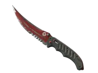 StatTrak™ Flip Knife ★ | Crimson Web (Gasto) skin