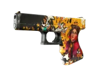 StatTrak™ Glock-18 | Bullet Queen (Well-Worn)