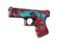 StatTrak™ Glock-18 | Water Elemental (Well-Worn)