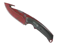 StatTrak™ Cuchillo Destripador ★ | Tela escarlata (Algo desgastado) skin