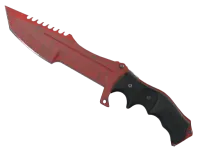 StatTrak™ Cuchillo del Cazador ★ | Tela escarlata (Recién fabricado) skin