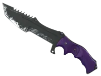 StatTrak™ Cuchillo del Cazador ★ | Ultravioleta (Bastante desgastado) skin
