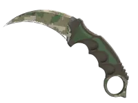 ★ StatTrak™ Karambit | Forest DDPAT (Field-Tested) skin