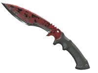 StatTrak™ Cuchillo kukri ★ | Tela escarlata (Deplorable) skin