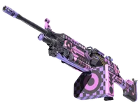StatTrak™ M249 | Bock Blocks (Minimal Wear) skin