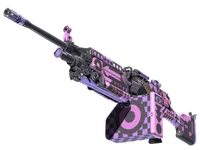 StatTrak™ M249 | Bock Blocks (Well-Worn) skin