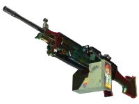 StatTrak™ M249 | Kosmiczny krzyżowiec (po ciężkich walkach) skin