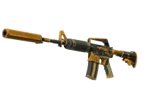 StatTrak™ M4A1-S | Golden Coil (Battle-Scarred)
