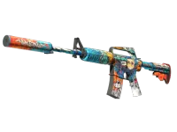 StatTrak™ M4A1-S | Gracz 2 (mocne zużycie) skin
