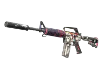 M4A1-S (StatTrak™) | Vaporwave (po ciężkich walkach) skin