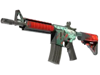 StatTrak™ M4A4 | 弹雨 (破损不堪) skin
