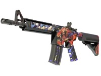 StatTrak™ M4A4 | 龍王 (Dragon King) (Battle-Scarred)