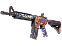 StatTrak™ M4A4 | 龍王 (Rey dragón) (Bastante desgastado) skin