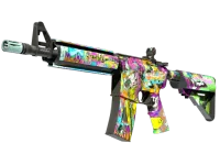 StatTrak™ M4A4 | In Living Color (Minimal Wear)