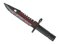 ★ StatTrak™ M9 Bayonet | Crimson Web (Battle-Scarred) skin