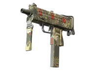 StatTrak™ MAC-10 | Monkeyflage (Battle-Scarred)