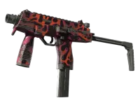 StatTrak™ MP9 | Rubinowa zatruta strzałka (mocne zużycie) skin