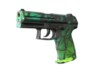 StatTrak™ P2000 | Pulse (Com Muito Uso) skin