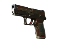 StatTrak™ P250 | Cyberpowłoka (po ciężkich walkach) skin