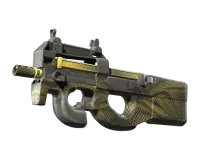 StatTrak™ P90 | Desert Warfare (Well-Worn) skin