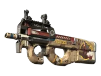 P90 (StatTrak™) | Randy Rush (Com Muito Uso) skin