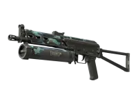 StatTrak™ ПП-19 «Бизон» | Ночной бунт (После полевых испытаний) skin