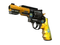StatTrak™ R8 Revolver | Banana Cannon (Well-Worn)