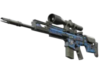 StatTrak™ SCAR-20 | Asalto (Algo desgastado) skin