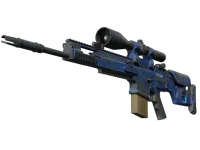 StatTrak™ SCAR-20 | Blueprint (Battle-Scarred)