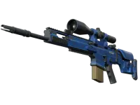 StatTrak™ SCAR-20 | Cianotipo (Algo desgastado) skin