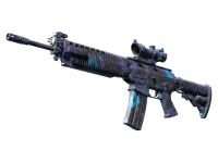 StatTrak™ SG 553 | Aloha (Minimal Wear)