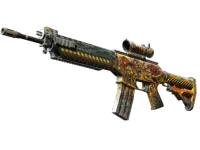 StatTrak™ SG 553 | Colonia IV (Bastante desgastado) skin