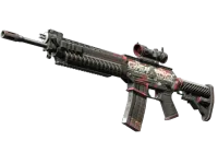 StatTrak™ SG 553 | Cyberforce (Well-Worn)
