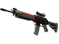StatTrak™ SG 553 | Danger Close (Battle-Scarred) skin