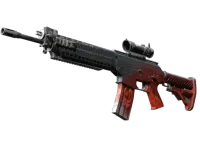 StatTrak™ SG 553 | Darkwing (Battle-Scarred)