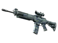 StatTrak™ SG 553 | Wave Spray (Well-Worn)