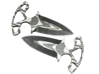 ★ StatTrak™ Shadow Daggers | Black Laminate (Minimal Wear)