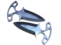 StatTrak™ 暗影双匕(★) | 蓝钢 (战痕累累) skin