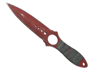 ★ StatTrak™ Skeleton Knife | Crimson Web (Battle-Scarred)