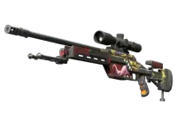 StatTrak™ SSG 08 | Bloodshot (Battle-Scarred)