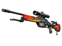StatTrak™ SSG 08 | Dragonfire (Factory New)