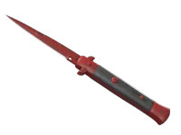 ★ StatTrak™ Stiletto Knife | Crimson Web (Field-Tested) skin