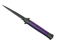 ★ StatTrak™ Stiletto Knife | Ultraviolet (Well-Worn)