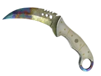★ StatTrak™ Talon Knife | Case Hardened (Battle-Scarred) skin